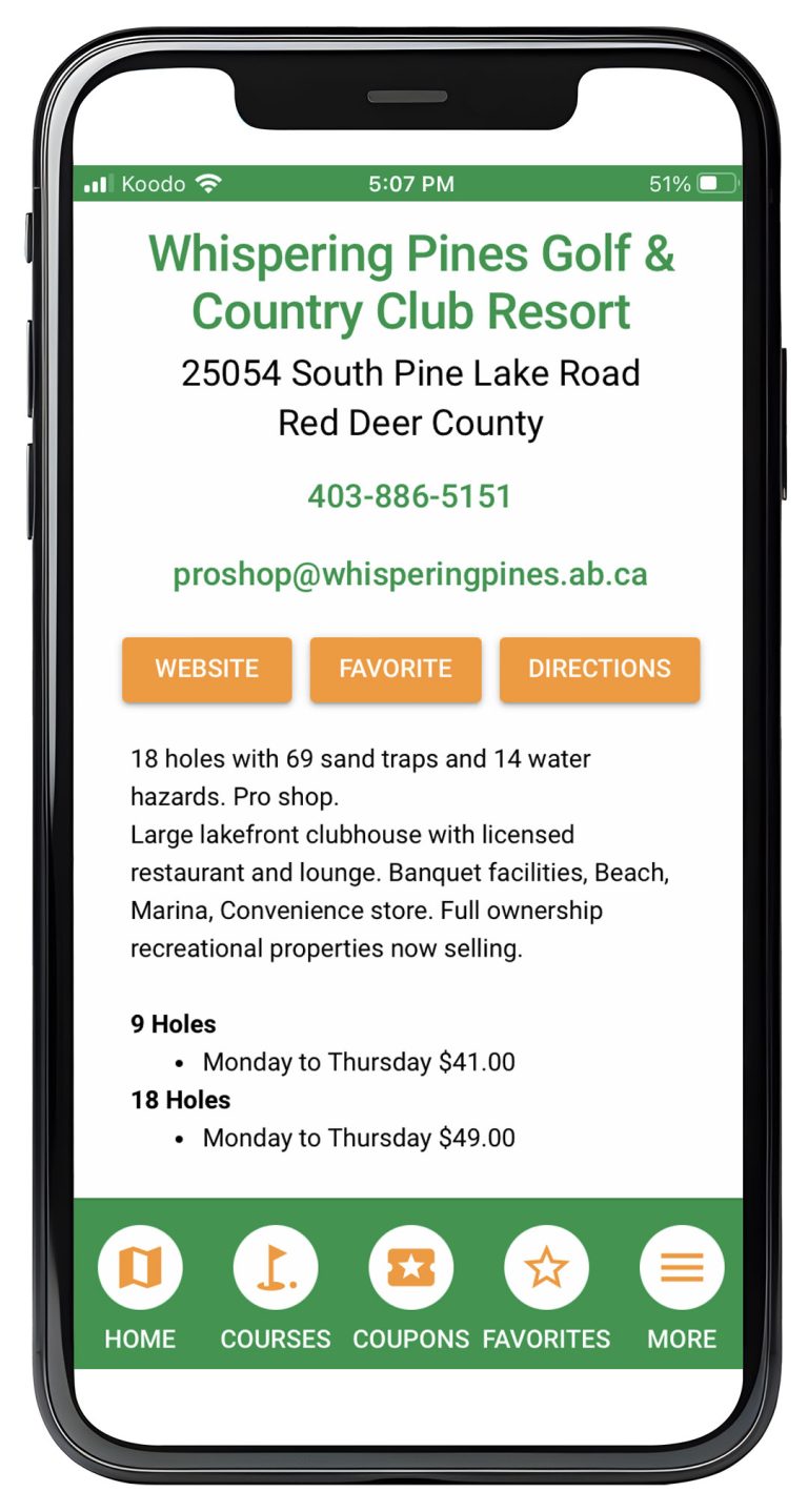 Whispering Pines Golf & Country Club