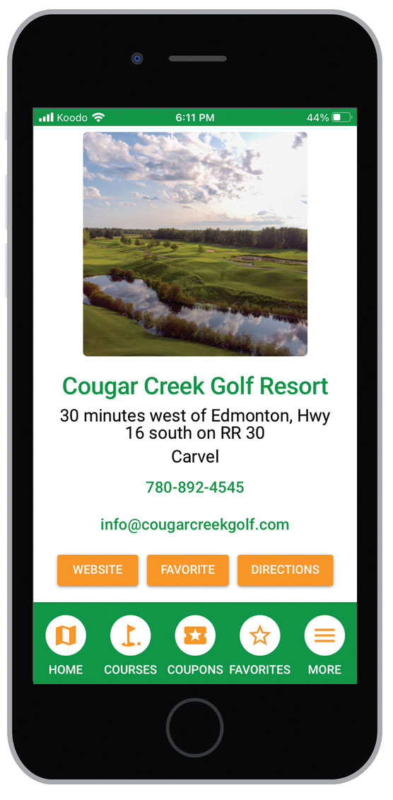 Cougar Creek Golf Resort